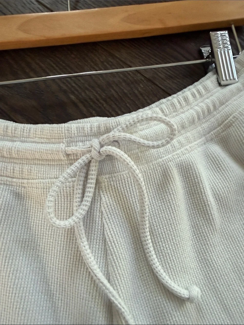 Gilly Hicks by Hollister Cozy Waffle Mini Shorts White Medium